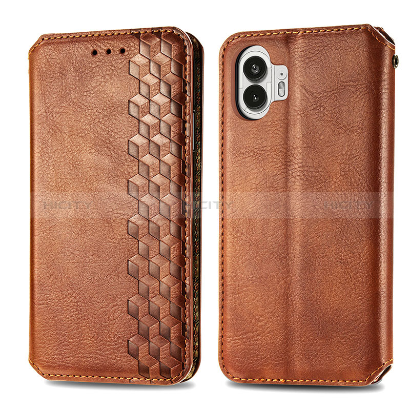 Coque Portefeuille Livre Cuir Etui Clapet S01D pour Nothing Phone 2 Plus