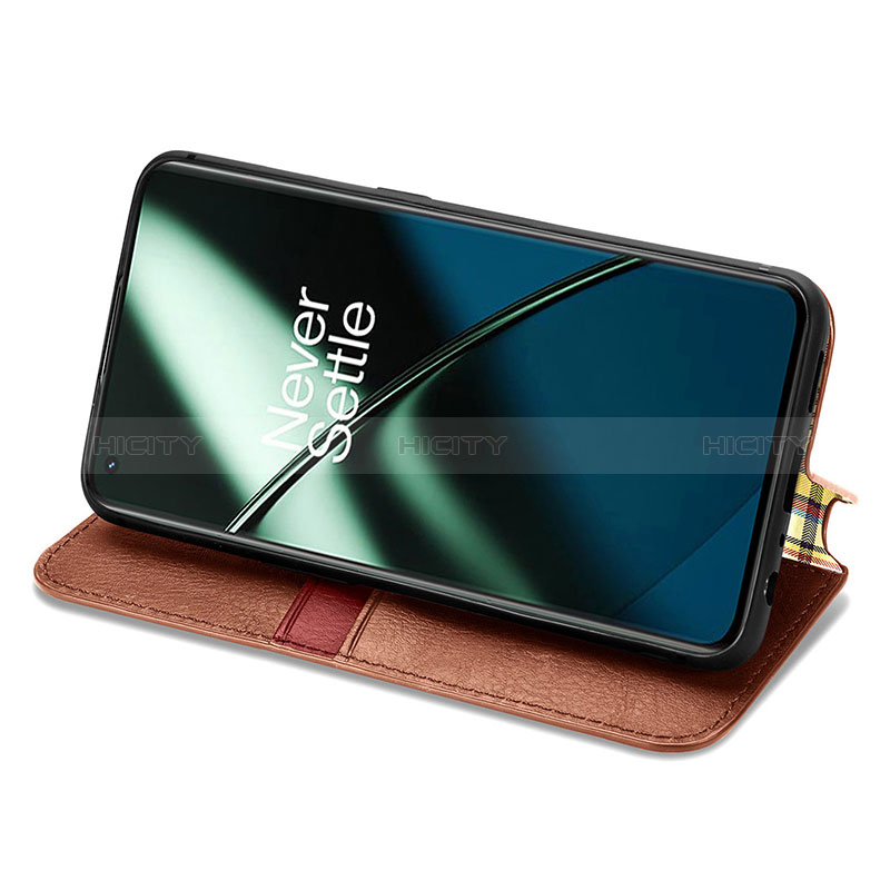 Coque Portefeuille Livre Cuir Etui Clapet S01D pour OnePlus 11 5G Plus