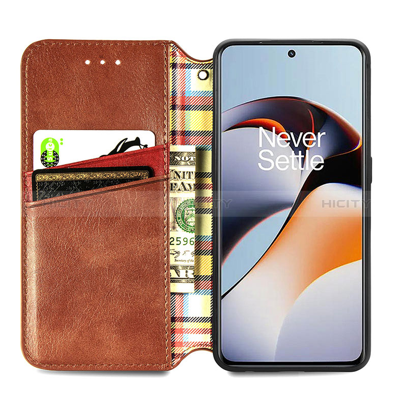 Coque Portefeuille Livre Cuir Etui Clapet S01D pour OnePlus 11R 5G Plus