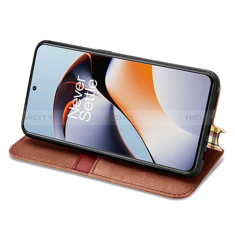 Coque Portefeuille Livre Cuir Etui Clapet S01D pour OnePlus 11R 5G Plus