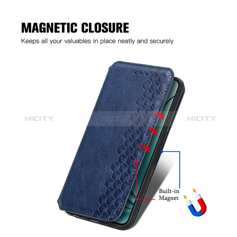 Coque Portefeuille Livre Cuir Etui Clapet S01D pour OnePlus Ace 2V 5G Plus