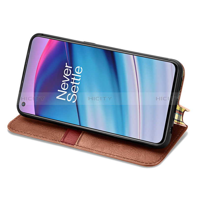 Coque Portefeuille Livre Cuir Etui Clapet S01D pour OnePlus Nord CE 5G Plus