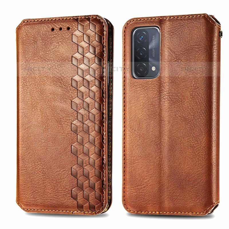 Coque Portefeuille Livre Cuir Etui Clapet S01D pour OnePlus Nord N200 5G Plus