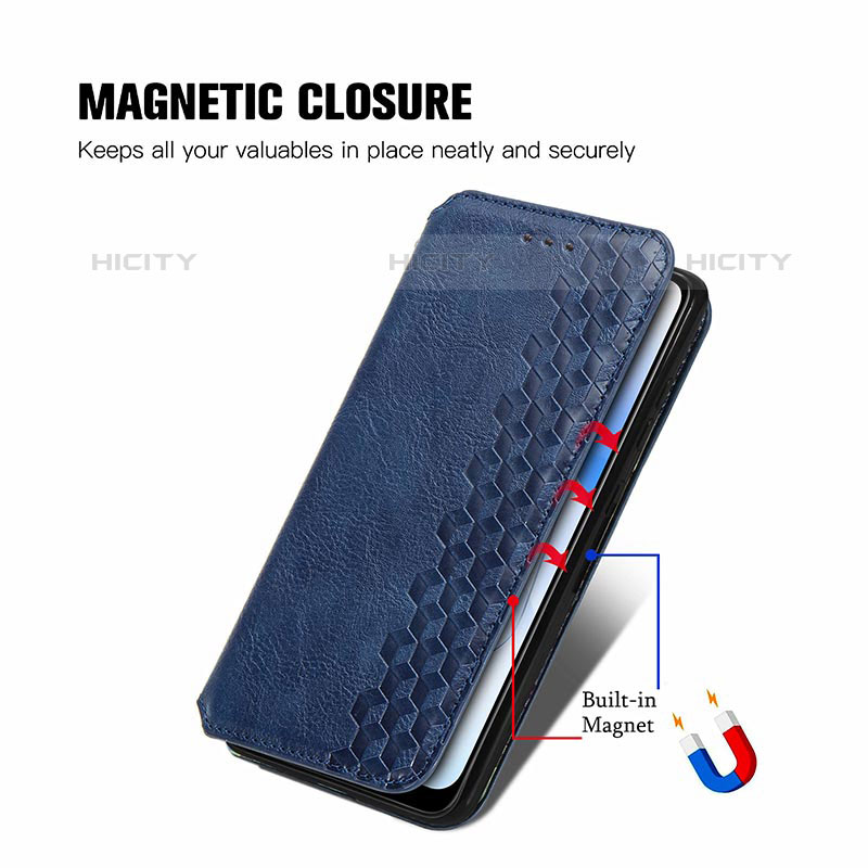 Coque Portefeuille Livre Cuir Etui Clapet S01D pour Oppo A53s 5G Plus