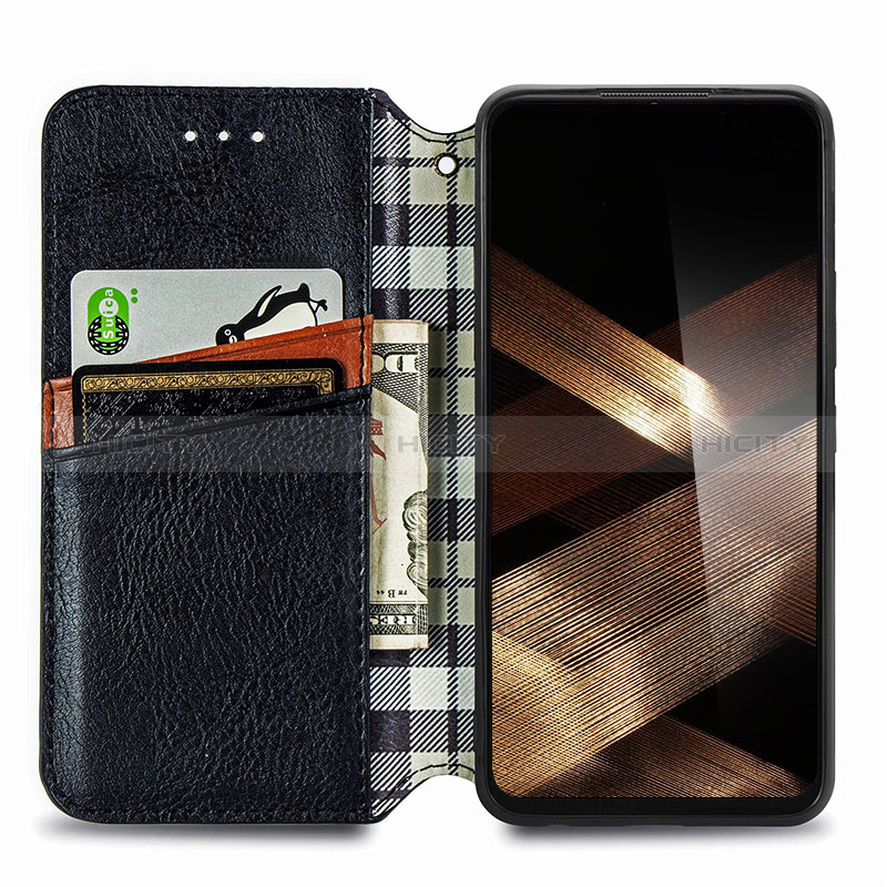 Coque Portefeuille Livre Cuir Etui Clapet S01D pour Oppo A58 4G Plus