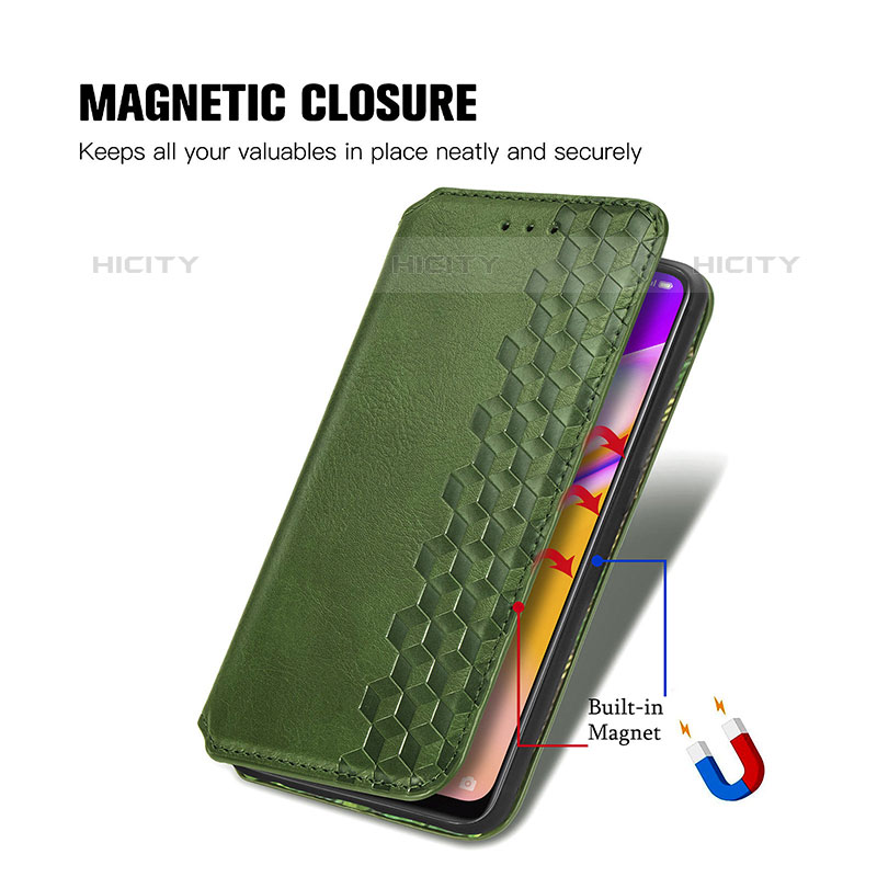 Coque Portefeuille Livre Cuir Etui Clapet S01D pour Oppo A94 5G Plus