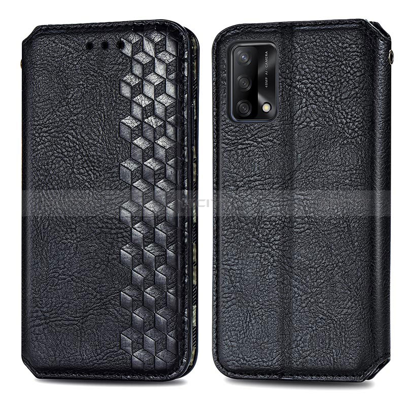 Coque Portefeuille Livre Cuir Etui Clapet S01D pour Oppo F19s Plus