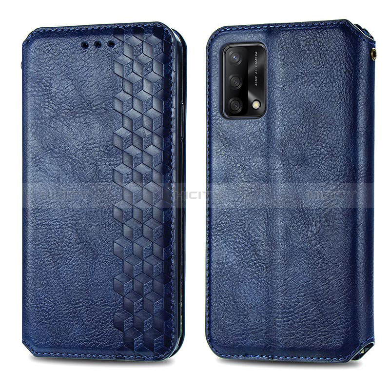 Coque Portefeuille Livre Cuir Etui Clapet S01D pour Oppo F19s Plus