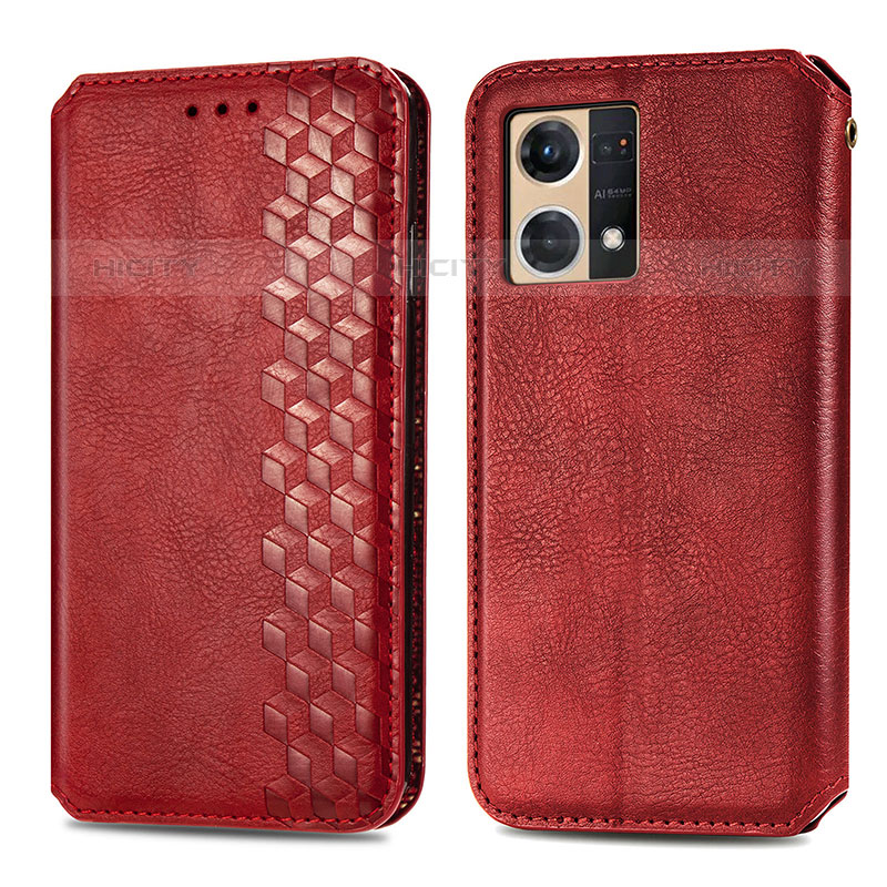 Coque Portefeuille Livre Cuir Etui Clapet S01D pour Oppo F21 Pro 4G Plus