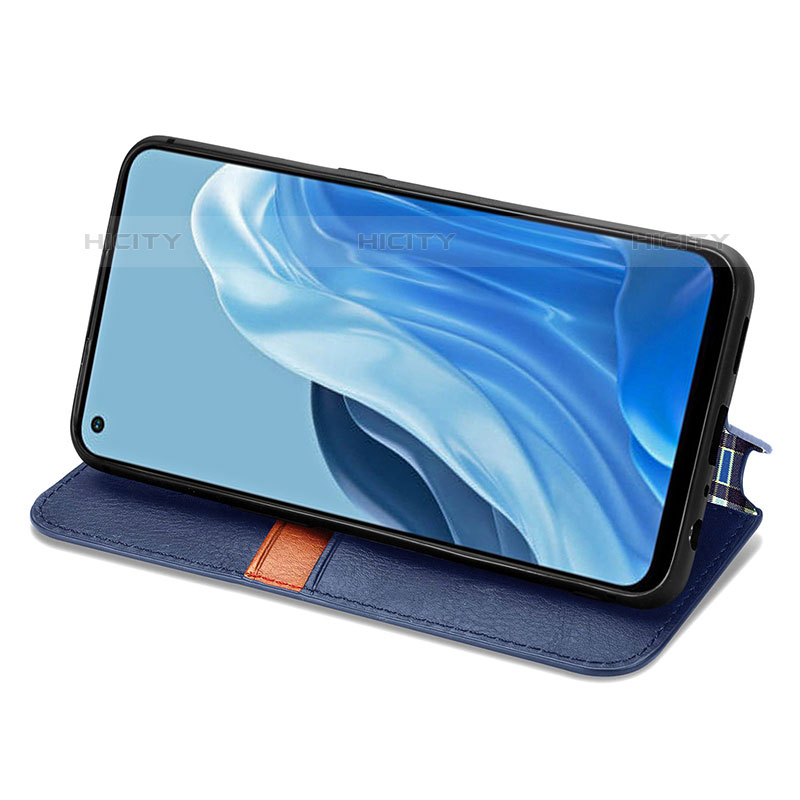 Coque Portefeuille Livre Cuir Etui Clapet S01D pour Oppo F21 Pro 4G Plus