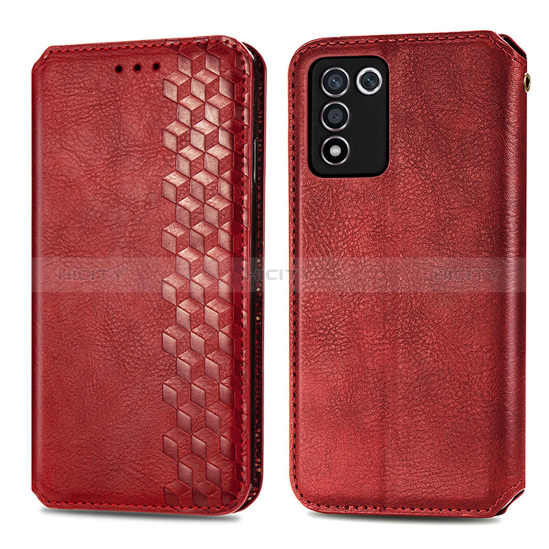 Coque Portefeuille Livre Cuir Etui Clapet S01D pour Oppo K9S 5G Plus