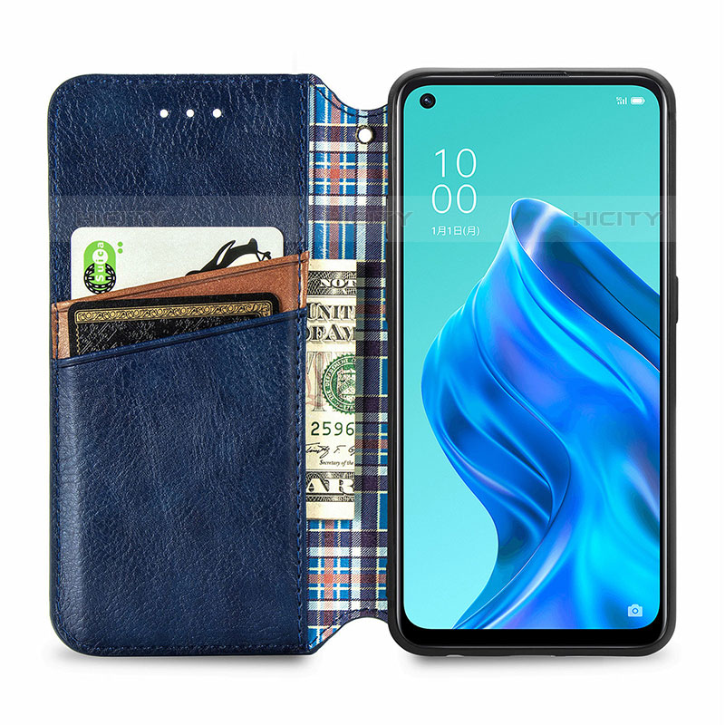 Coque Portefeuille Livre Cuir Etui Clapet S01D pour Oppo Reno5 A Plus