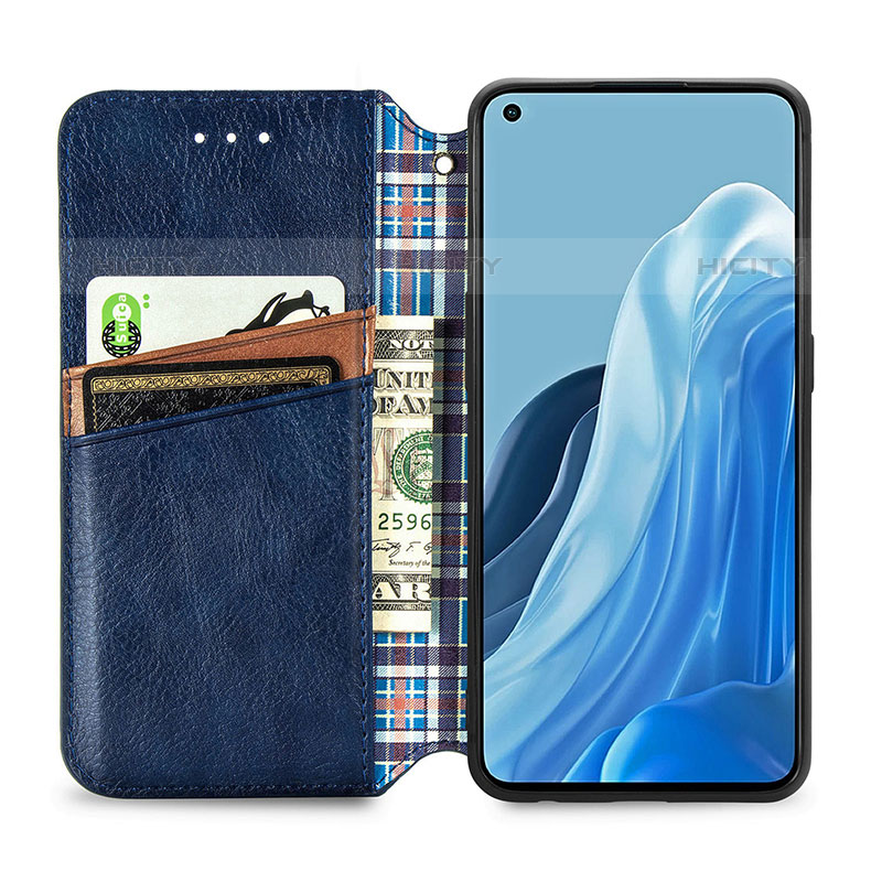 Coque Portefeuille Livre Cuir Etui Clapet S01D pour Oppo Reno7 Pro 5G Plus