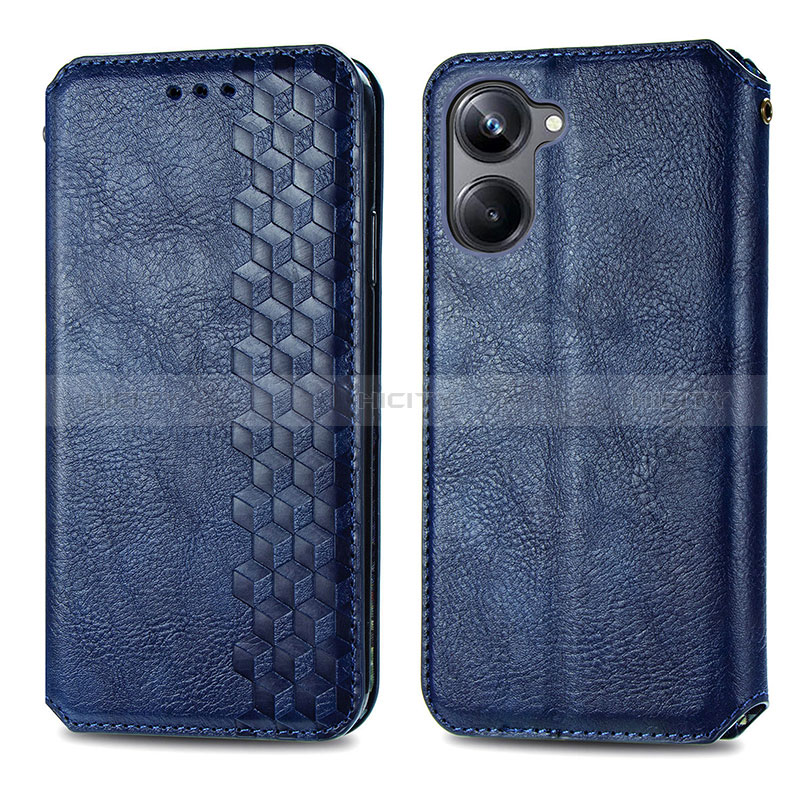 Coque Portefeuille Livre Cuir Etui Clapet S01D pour Realme 10 Pro 5G Plus