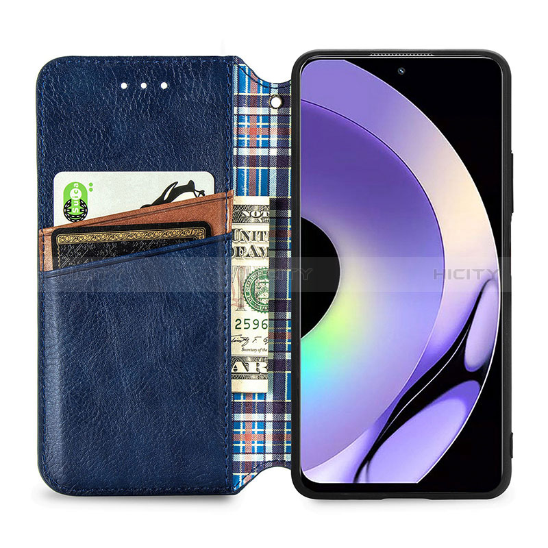 Coque Portefeuille Livre Cuir Etui Clapet S01D pour Realme 10 Pro 5G Plus