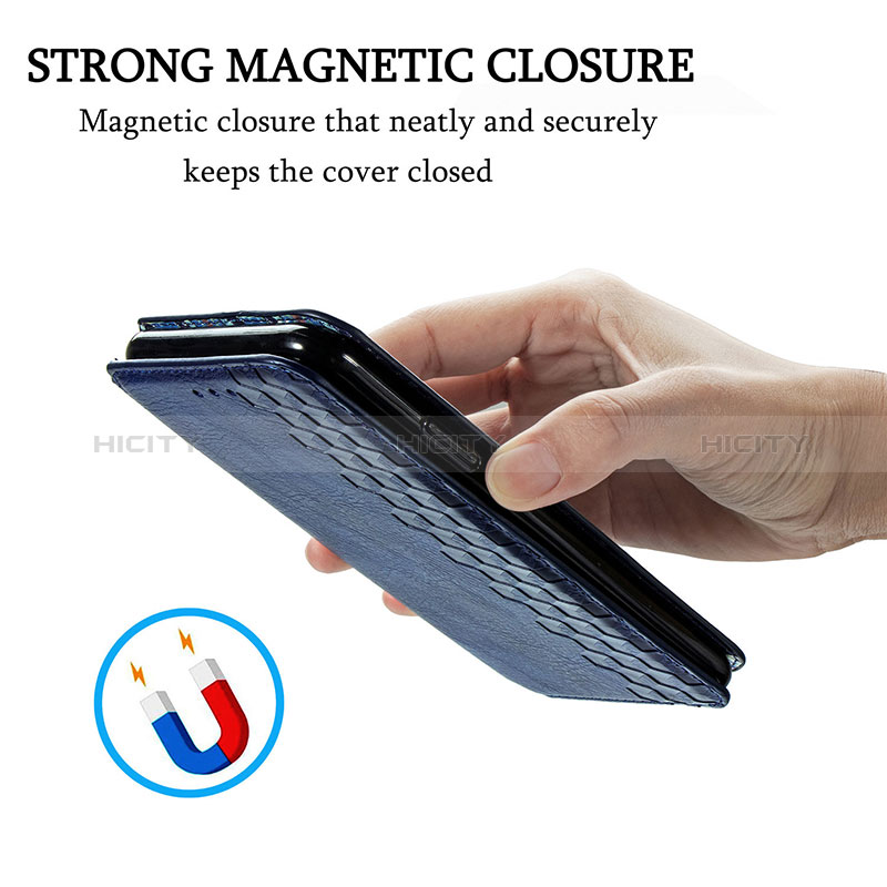 Coque Portefeuille Livre Cuir Etui Clapet S01D pour Realme 7i RMX2193 Plus