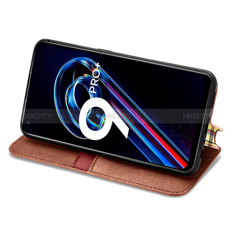 Coque Portefeuille Livre Cuir Etui Clapet S01D pour Realme 9 Pro+ Plus 5G Plus