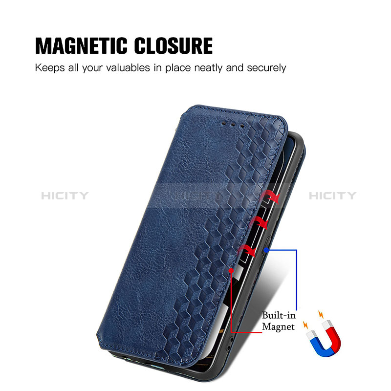 Coque Portefeuille Livre Cuir Etui Clapet S01D pour Realme GT 5G Plus