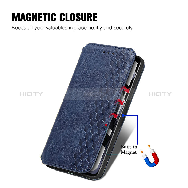 Coque Portefeuille Livre Cuir Etui Clapet S01D pour Realme GT2 5G Plus