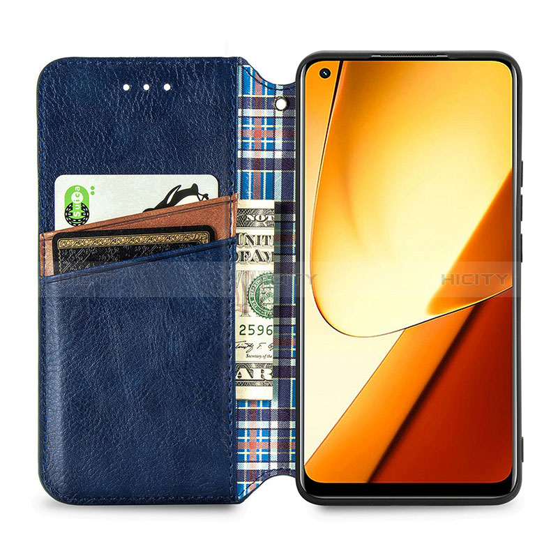 Coque Portefeuille Livre Cuir Etui Clapet S01D pour Realme Narzo 60 5G Plus