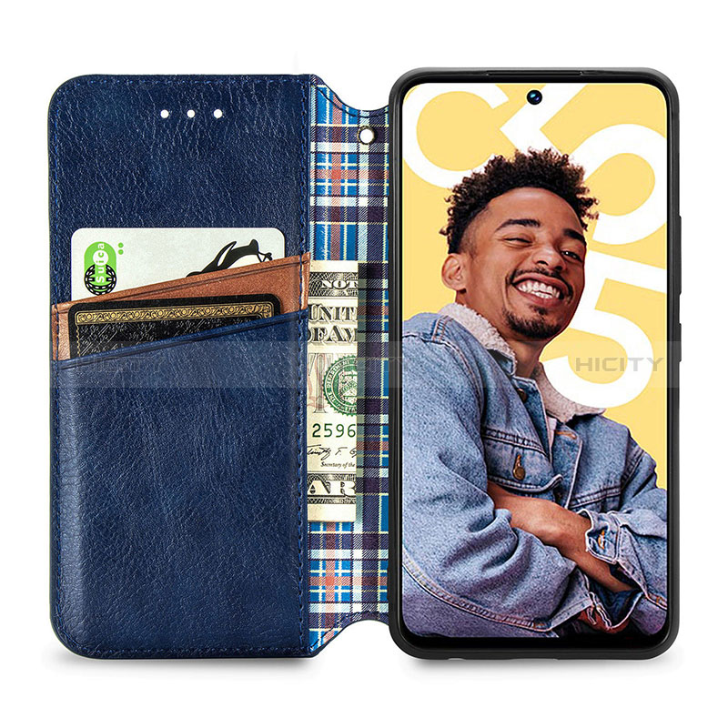 Coque Portefeuille Livre Cuir Etui Clapet S01D pour Realme Narzo N55 Plus