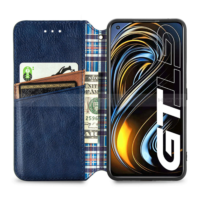 Coque Portefeuille Livre Cuir Etui Clapet S01D pour Realme Q3 Pro 5G Plus