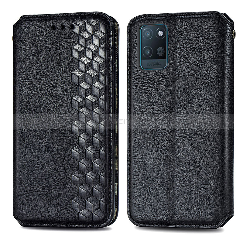 Coque Portefeuille Livre Cuir Etui Clapet S01D pour Realme V11 5G Plus