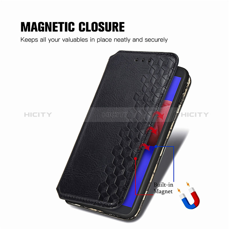 Coque Portefeuille Livre Cuir Etui Clapet S01D pour Samsung Galaxy A01 Core Plus