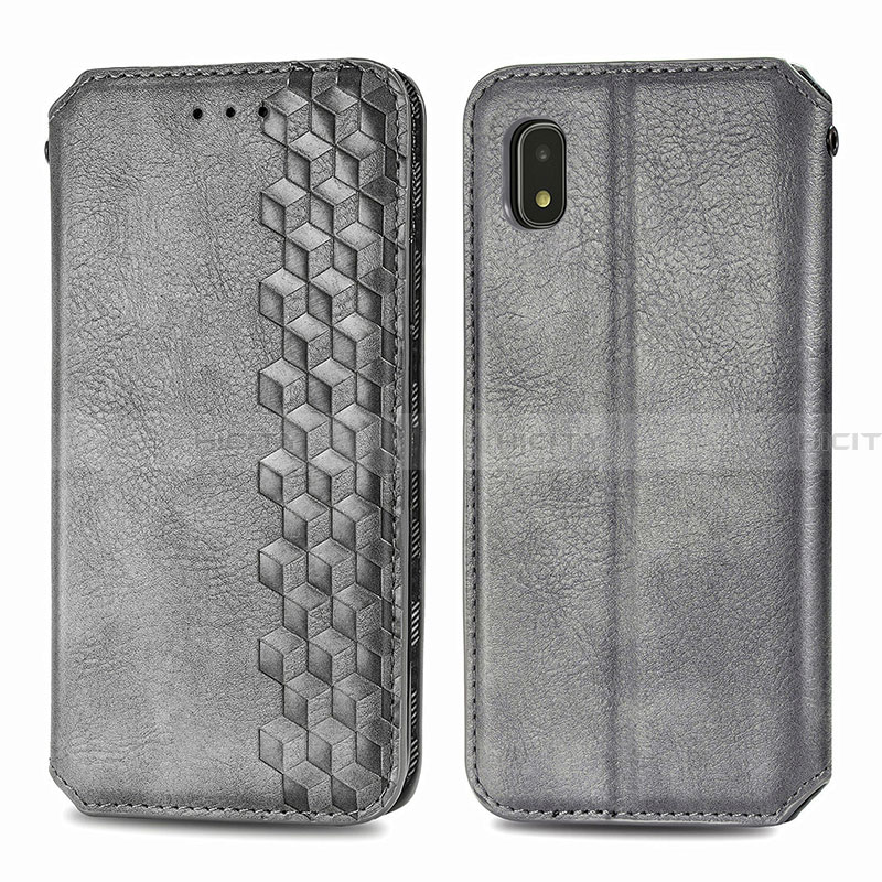 Coque Portefeuille Livre Cuir Etui Clapet S01D pour Samsung Galaxy A21 SC-42A Plus