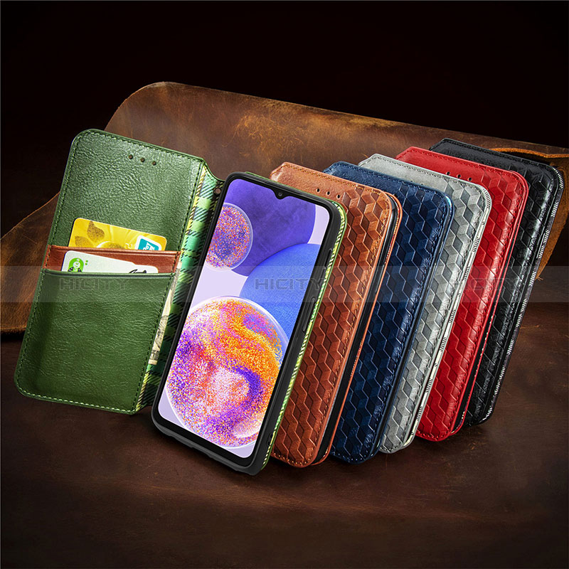 Coque Portefeuille Livre Cuir Etui Clapet S01D pour Samsung Galaxy A23 5G Plus