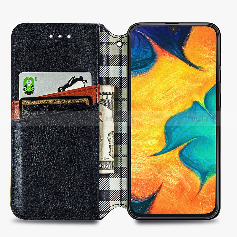 Coque Portefeuille Livre Cuir Etui Clapet S01D pour Samsung Galaxy A30 Plus