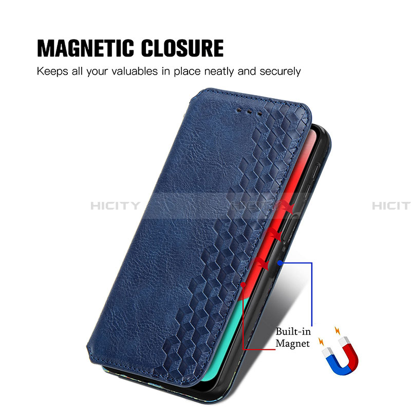 Coque Portefeuille Livre Cuir Etui Clapet S01D pour Samsung Galaxy A32 4G Plus