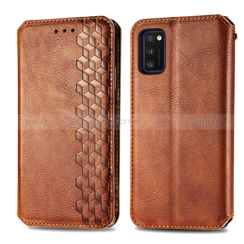 Coque Portefeuille Livre Cuir Etui Clapet S01D pour Samsung Galaxy A41 Plus