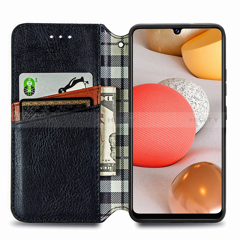 Coque Portefeuille Livre Cuir Etui Clapet S01D pour Samsung Galaxy A42 5G Plus