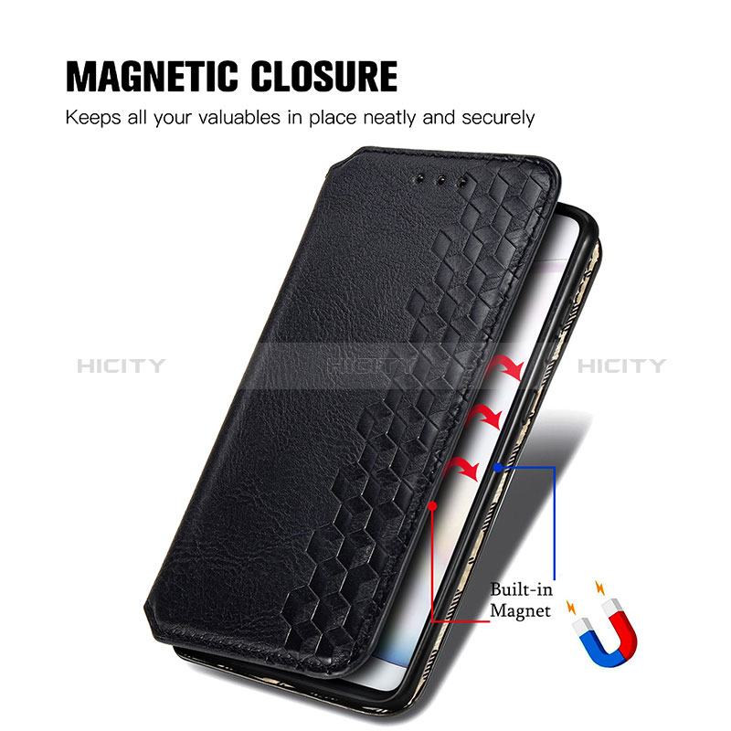 Coque Portefeuille Livre Cuir Etui Clapet S01D pour Samsung Galaxy A81 Plus