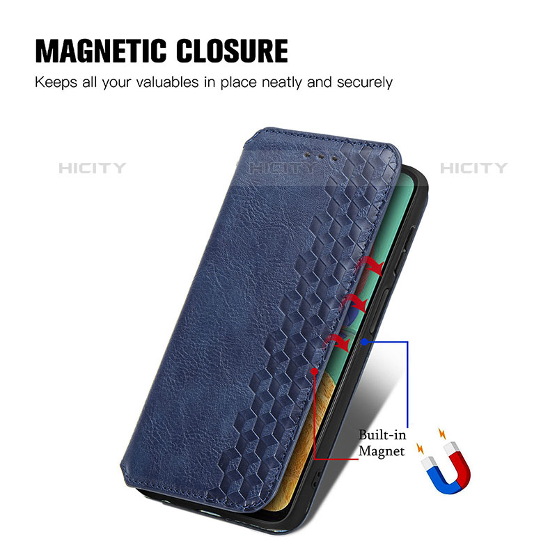 Coque Portefeuille Livre Cuir Etui Clapet S01D pour Samsung Galaxy M33 5G Plus