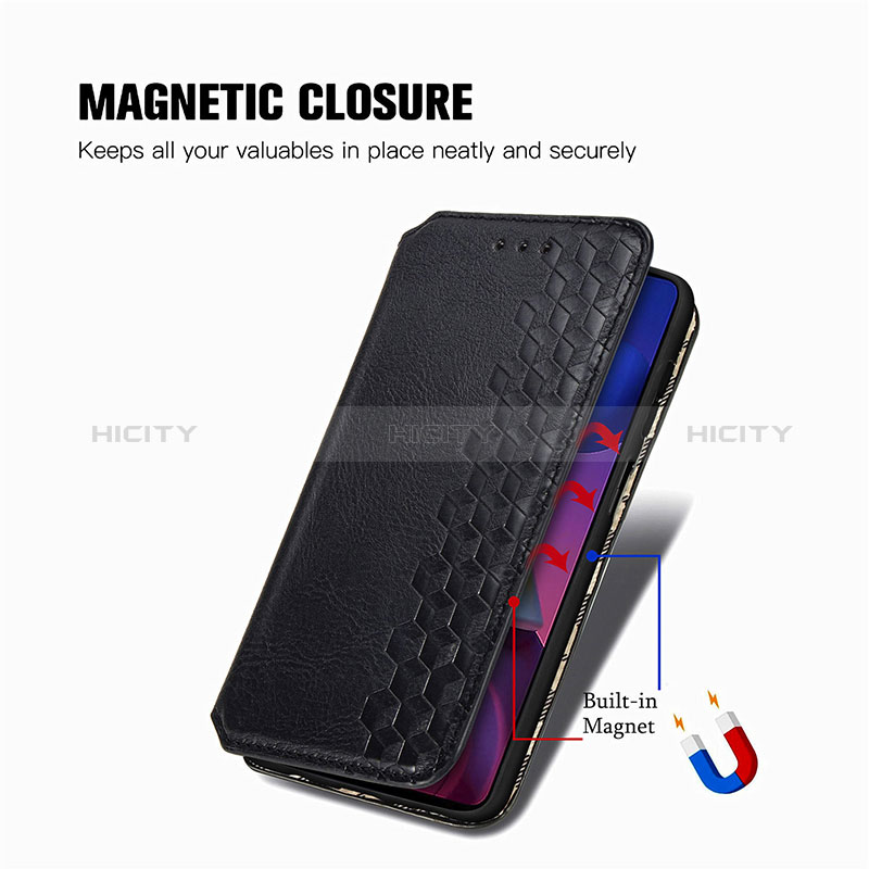 Coque Portefeuille Livre Cuir Etui Clapet S01D pour Samsung Galaxy M51 Plus