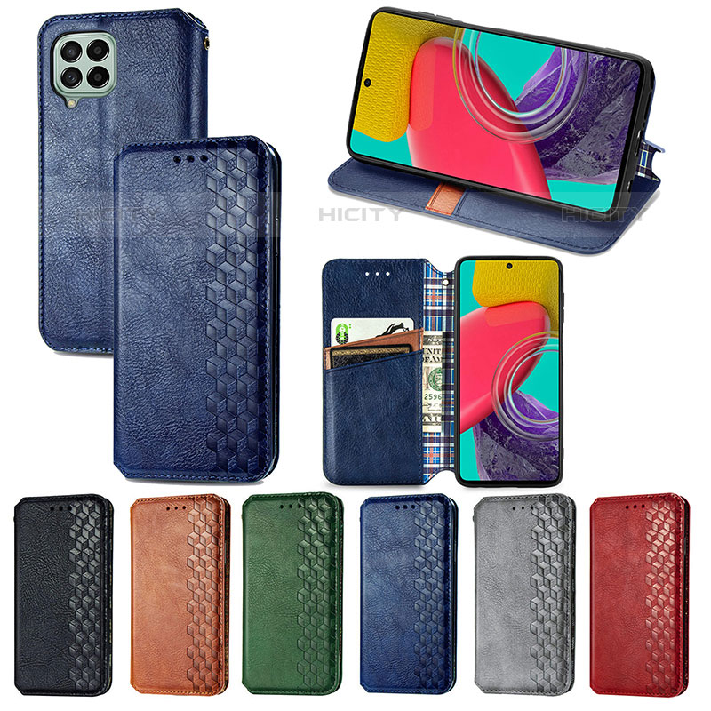 Coque Portefeuille Livre Cuir Etui Clapet S01D pour Samsung Galaxy M53 5G Plus