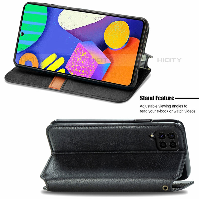 Coque Portefeuille Livre Cuir Etui Clapet S01D pour Samsung Galaxy M62 4G Plus