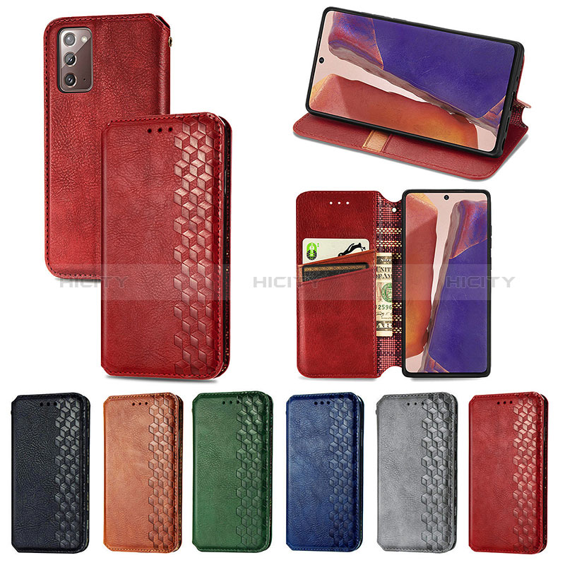 Coque Portefeuille Livre Cuir Etui Clapet S01D pour Samsung Galaxy Note 20 5G Plus