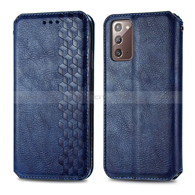 Coque Portefeuille Livre Cuir Etui Clapet S01D pour Samsung Galaxy Note 20 5G Plus