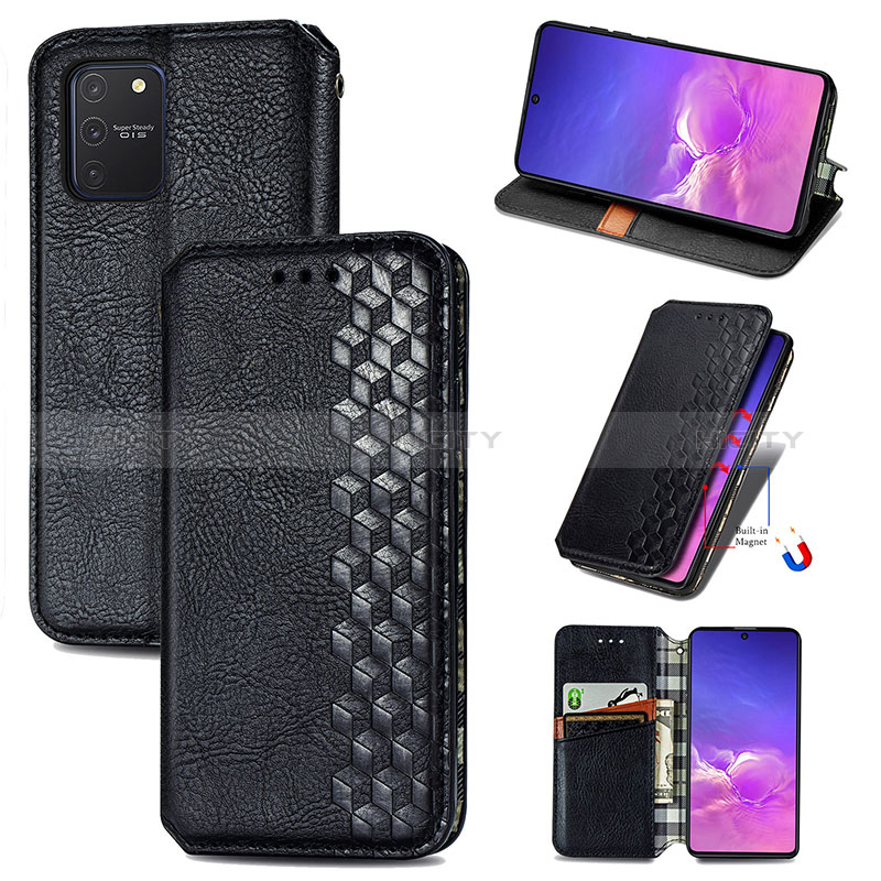 Coque Portefeuille Livre Cuir Etui Clapet S01D pour Samsung Galaxy S10 Lite Plus