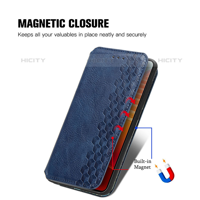 Coque Portefeuille Livre Cuir Etui Clapet S01D pour Vivo iQOO 9T 5G Plus