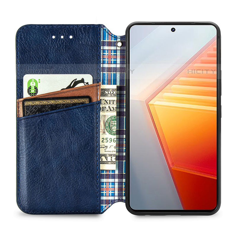 Coque Portefeuille Livre Cuir Etui Clapet S01D pour Vivo iQOO 9T 5G Plus