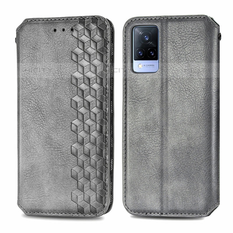 Coque Portefeuille Livre Cuir Etui Clapet S01D pour Vivo V21s 5G Plus