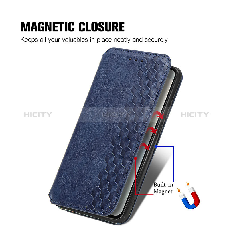 Coque Portefeuille Livre Cuir Etui Clapet S01D pour Vivo V23 5G Plus