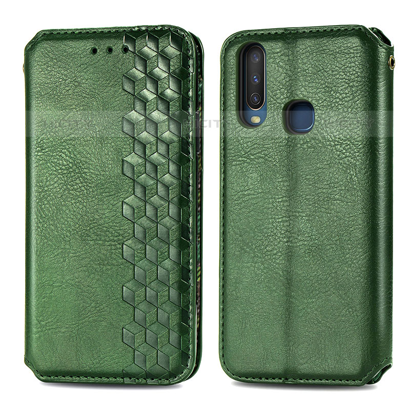 Coque Portefeuille Livre Cuir Etui Clapet S01D pour Vivo Y11 Plus