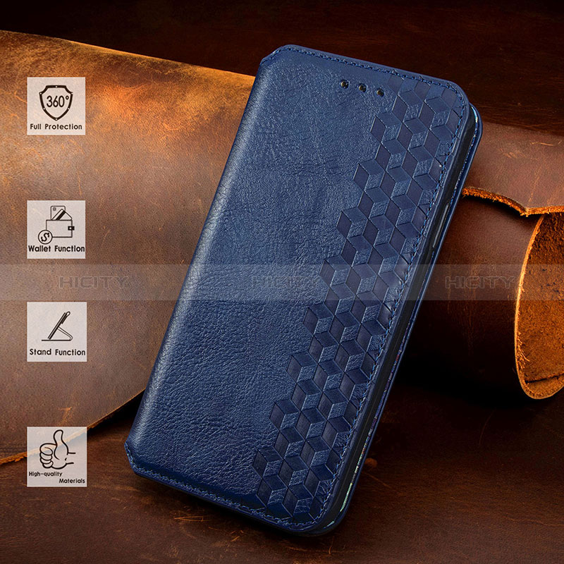 Coque Portefeuille Livre Cuir Etui Clapet S01D pour Vivo Y20G Plus