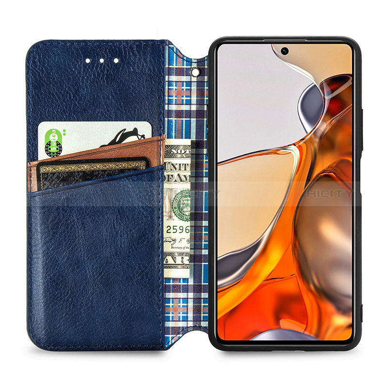 Coque Portefeuille Livre Cuir Etui Clapet S01D pour Xiaomi Mi 11T 5G Plus