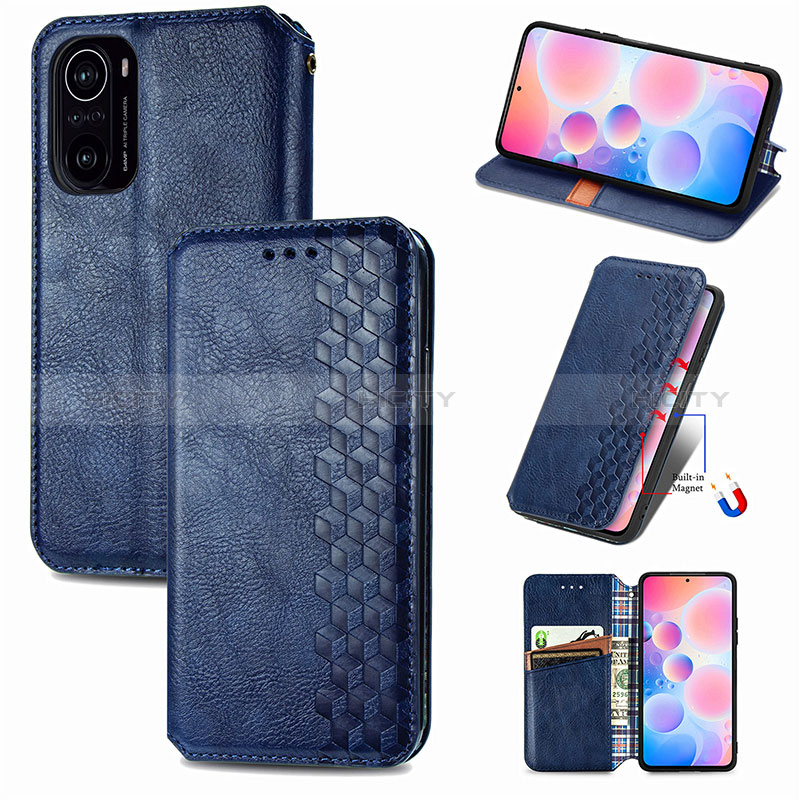 Coque Portefeuille Livre Cuir Etui Clapet S01D pour Xiaomi Mi 11X Pro 5G Plus